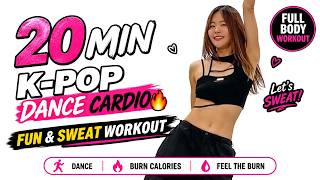 20 MIN K-POP DANCE CARDIO 🔥 | Full Body Sweat Workout