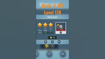 Brain it ON! Level 178 @XOXGAMING101 #shorts #gaming #gameplay