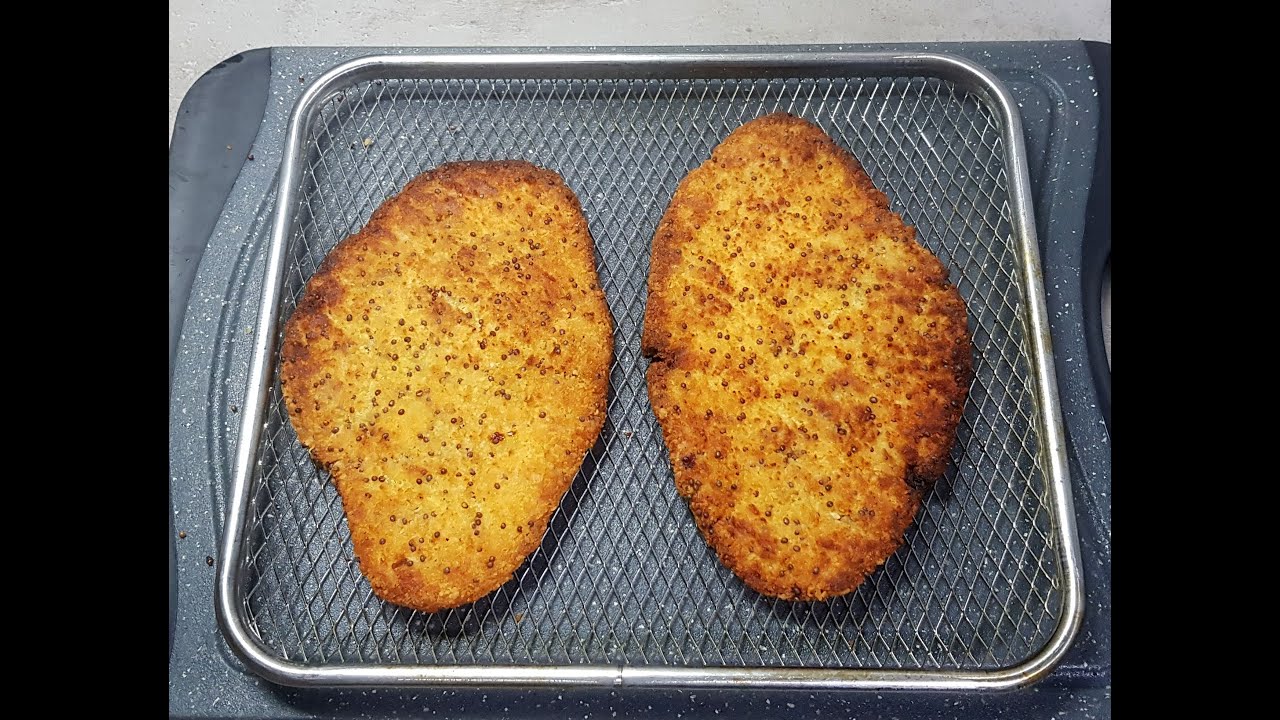 Air Frying with Mark Bellini 11Lt Chicken Breast Schnitzel YouTube