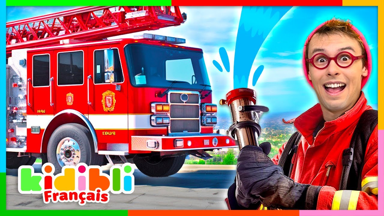 Découvrons l'univers des Pompiers ! | Vidéos Educatives pour Enfants | Kidibli
