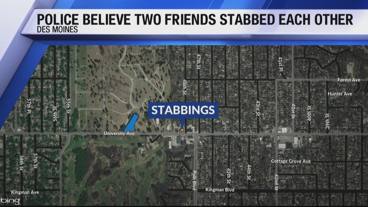 Police: 2 men recovering after stabbing each other Monday morning - YouTube