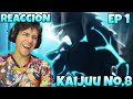 EL HOMBRE QUE SE CONVIRTIÓ EN KAIJUU!! KAIJUU NO. 8 EP 1 REACCIÓN
