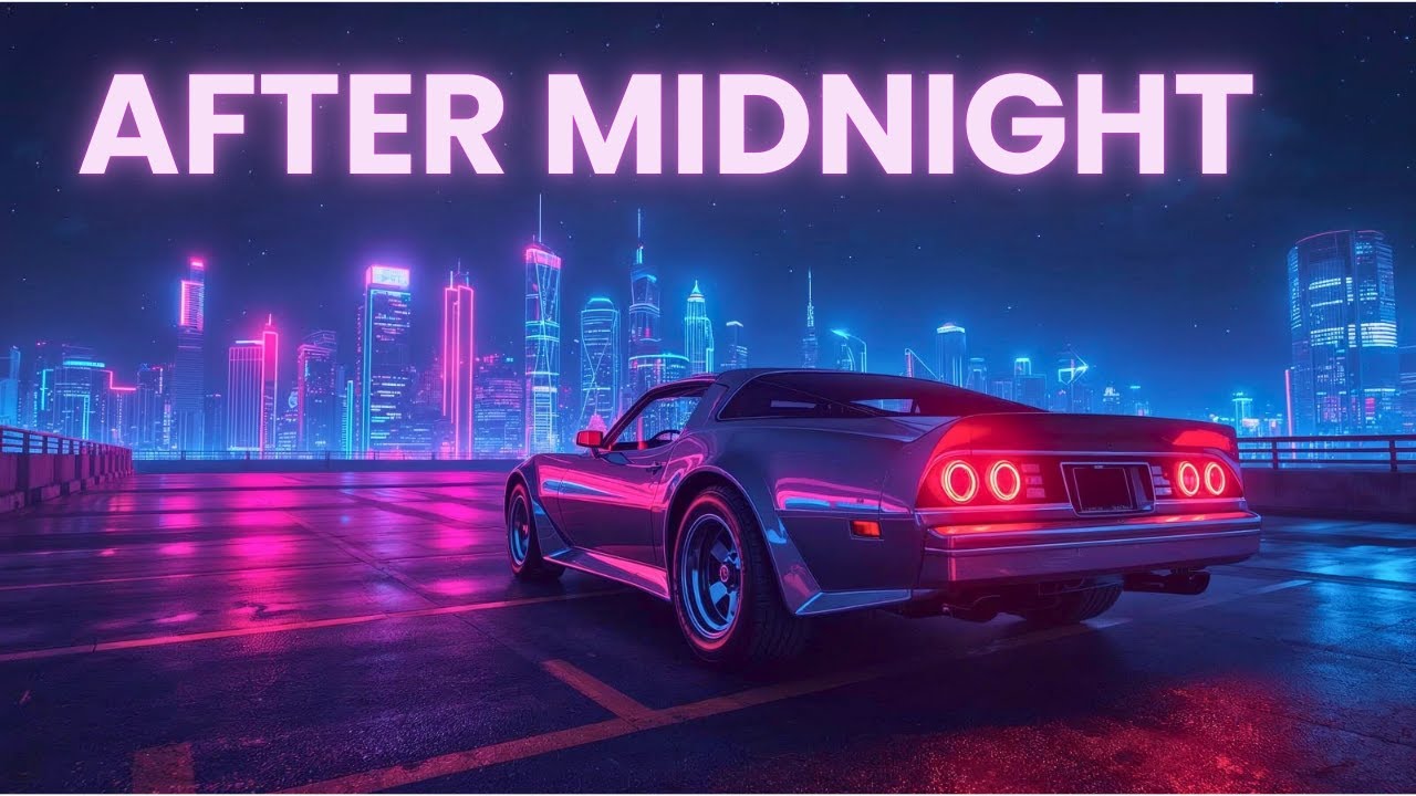 After Midnight | Melodic Cinematic Synthwave for Night Drive (No Vocals) — Full Album