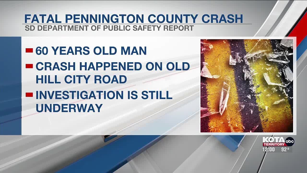 Motorcycle crash in Pennington County leaves man dead - YouTube