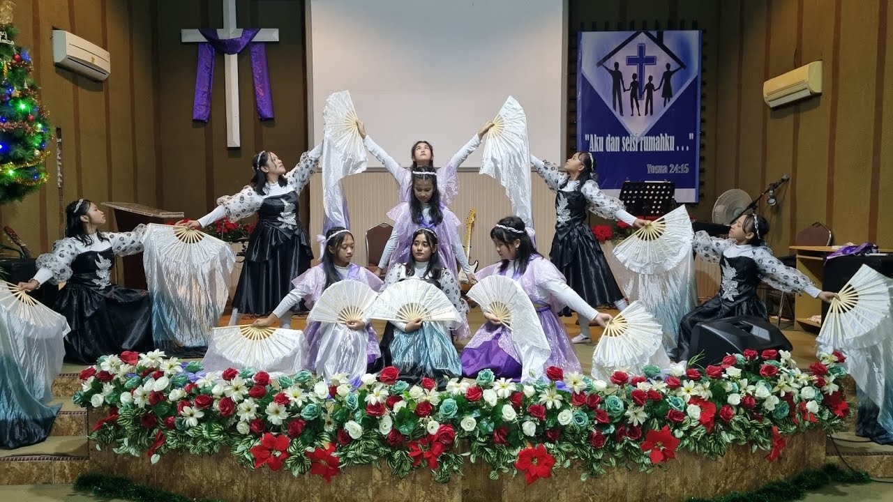 King of Kings - Tarian Tamborine Natal Gbis Anugerah