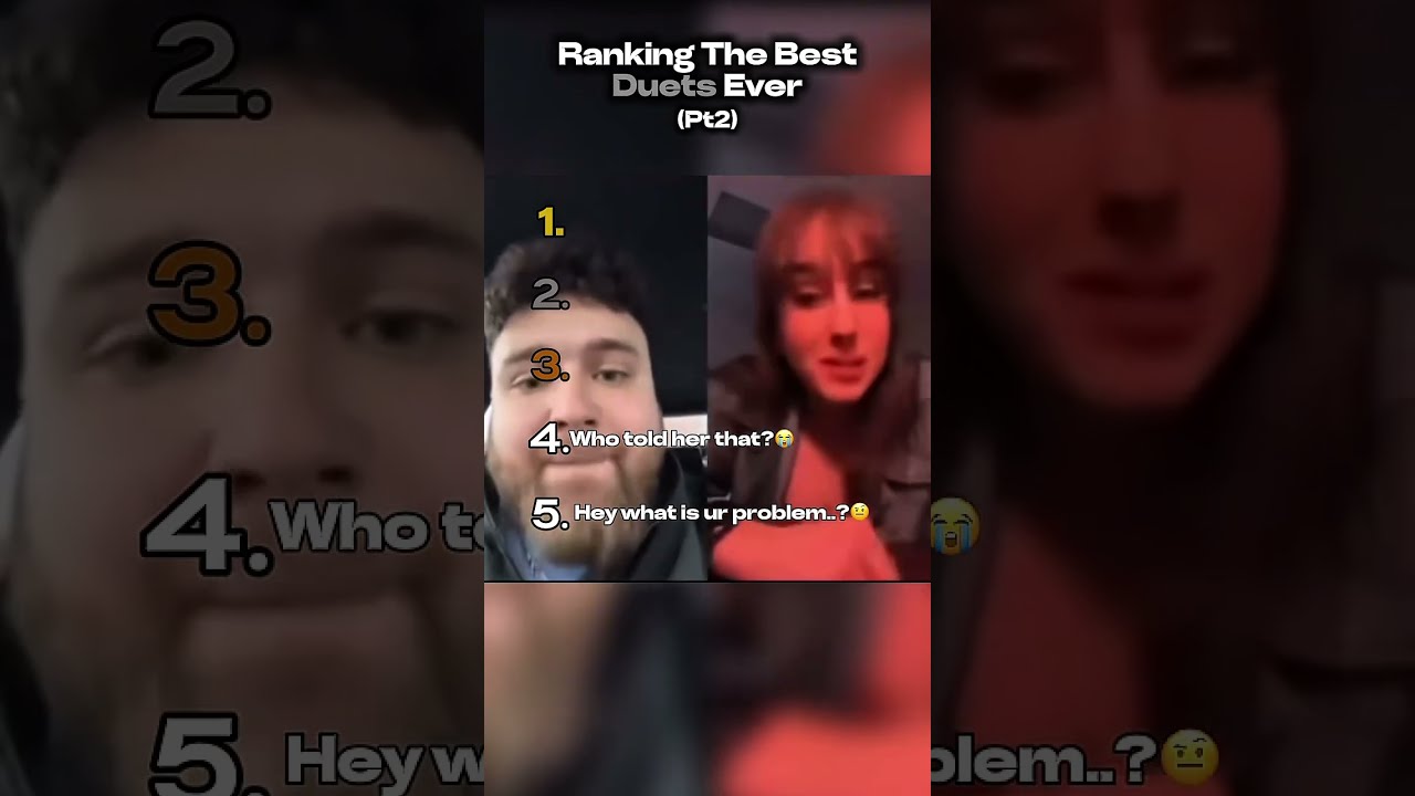 Ranking The Best Duets Ever Pt2 Shorts