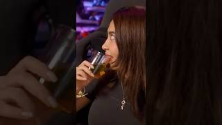 What Is She Drinking ??