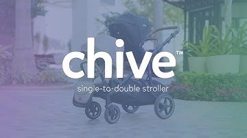 chive™single-to-double stroller