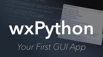 wxPython: Desktop Apps in Python - Introduction