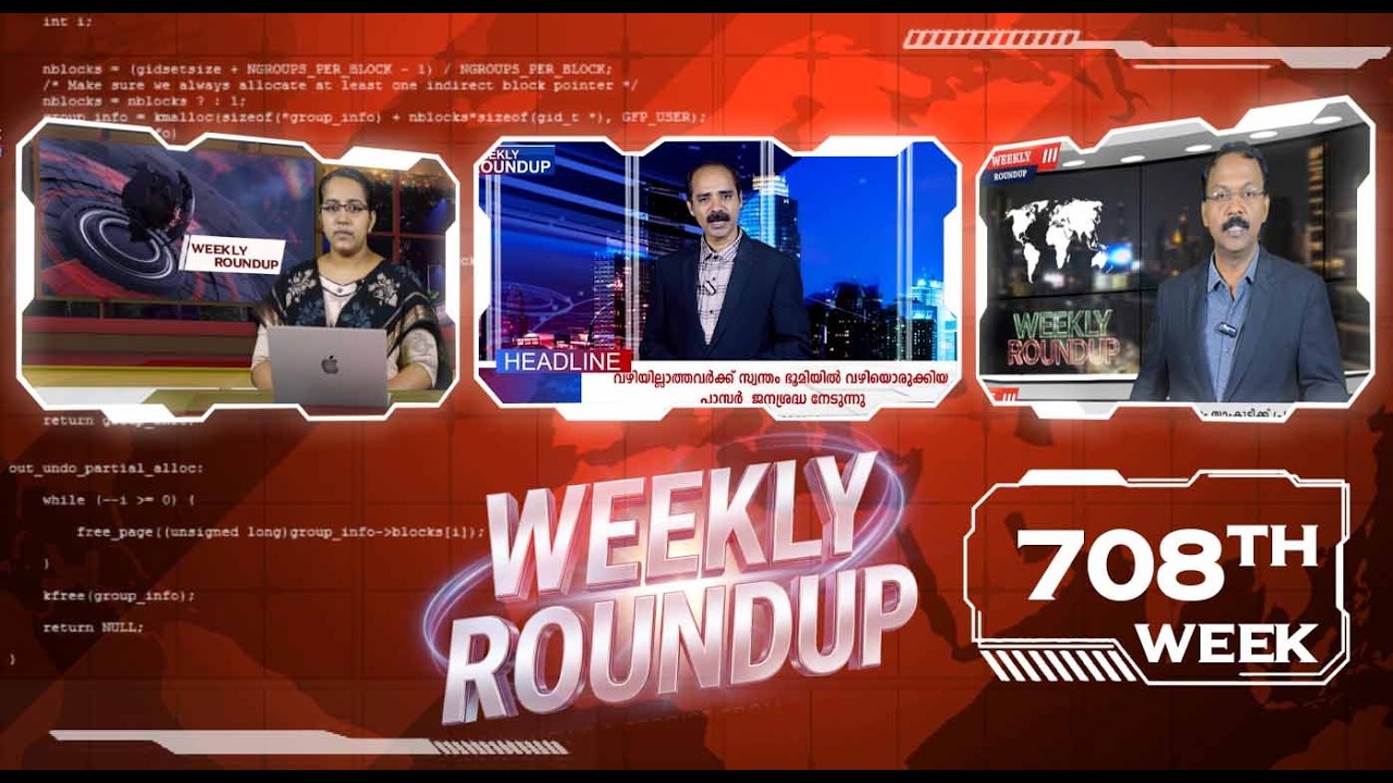 WEEKLY ROUNDUP 20-09-2026 (708rd WEEK)