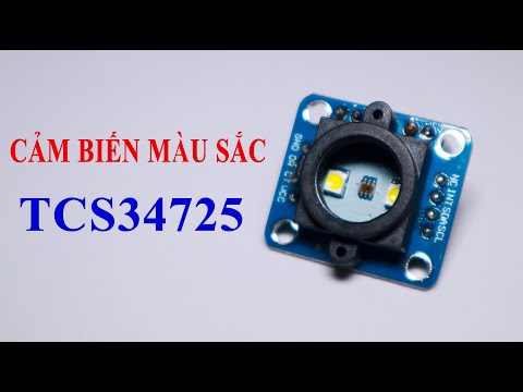 Video Arduino | CẢM BIẾN MÀU SẮC TCS34725 - youtube