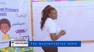 How to multiply using multiplication table | CBC Grade 3 Math Video Lesson