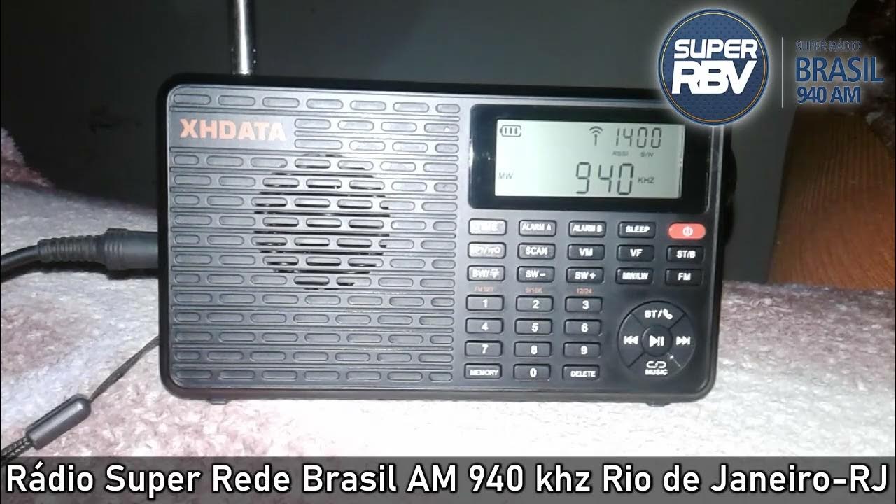 📻🎙 Super Rádio Brasil AM 940 khz Rio de Janeiro-RJ 🇧🇷 - YouTube