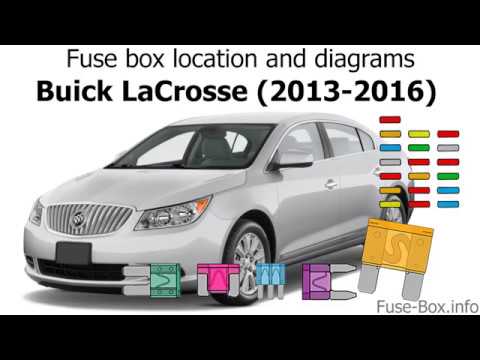 Fuse box location and diagrams: Buick LaCrosse (2013-2016)