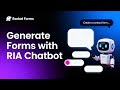 How to Create a Form Using Rocket Forms RIA Chatbot | AI-Powered Form Creation