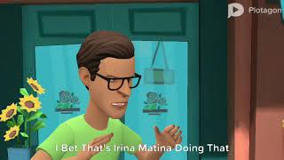 Irina Matina Runs Over Caillou + Grounded