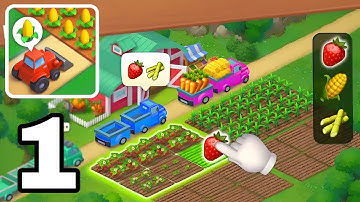 Township gameplay walkthrough Town Building Part 1 (Android, ios)