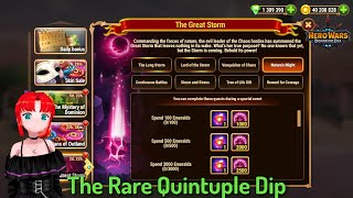 The Great Storm is Back for Lara Croft's Event! — Hero Wars: Dominion Era