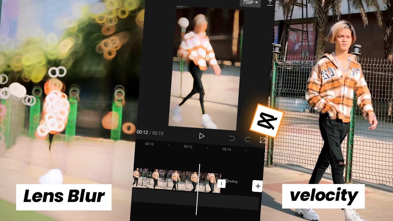 Instagram Trending Blur Effect Video Editing In Capcut | Capcut blur effect video editing