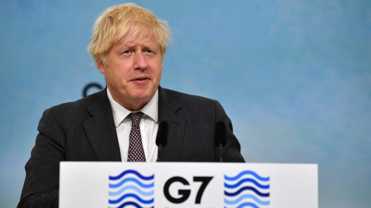 Watch again: Boris Johnson addresses G7 on final day of summit