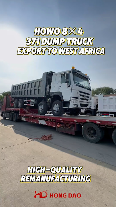 See how heavy-duty HOWO trucks are delivered to the port in China. #sinotruck #howo371 #truckdriver