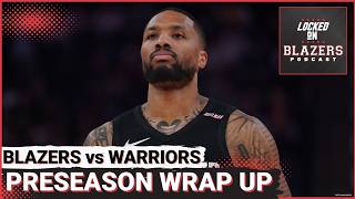 Trail Blazers Struggle in Preseason Finale vs Golden State Warriors | Portland Waives Jeremy Sochan