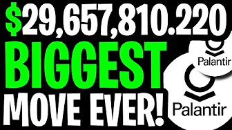 PALANTIR: NASDAQ 100 UNEXPECTED MOVE WILL PUSH PLTR STOCK TO 10X! (REAL) - PALANTIR STOCK NEWS TODAY