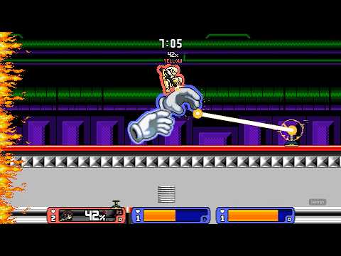 Rivals of Aether: Adrenaline Rush: Rokesha vs Master Hand & Crazy Hand (No Deaths)