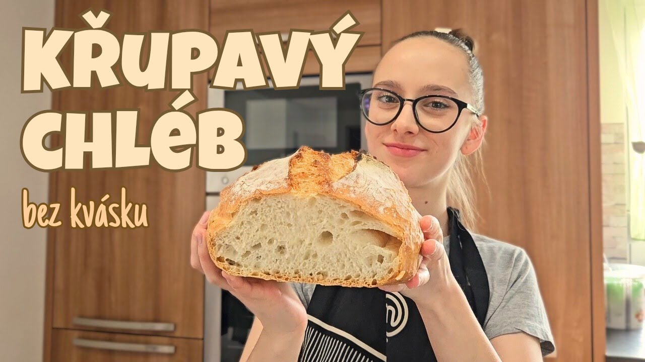 Křupavý chléb bez kvásku