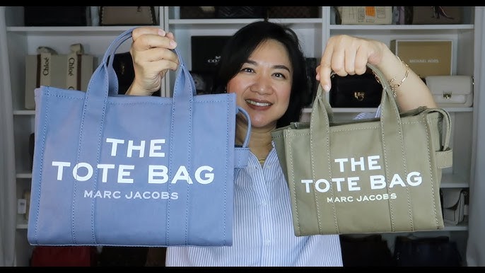 marc jacobs tote bag small vs medium