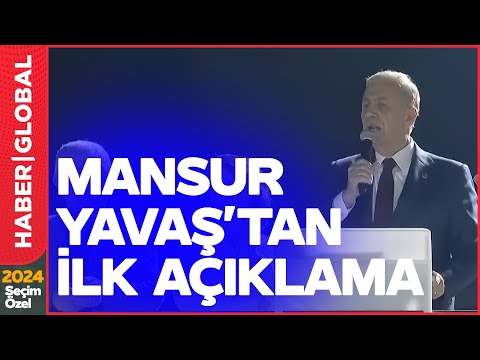 CANLI | Mansur Yavaş Açıklama Yapıyor! 2024 Yerel Seçim Sonuçları