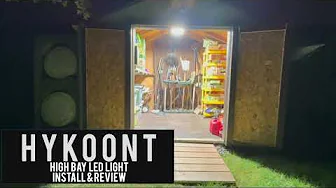 💡 Super Bright & Budget-Friendly! Hykoont UFO LED High Bay Lights 💥 Perfect for Any Space! 🚀
