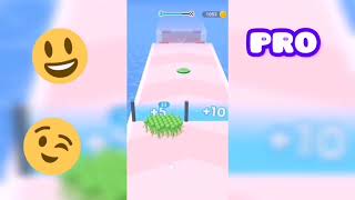 NOOB vs PRO vs HACKER in Count Master:Crowd Rubber 3D screenshot 5