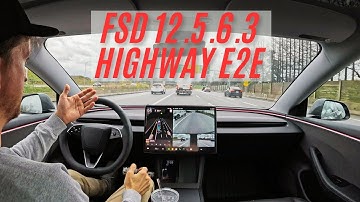 FSD 12.5.6.3 | E2E Highway & City Driving + Smart Summon