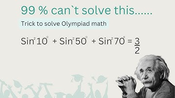 Proving a Beautiful Trigonometric Identity | Olympiad Math Tricks