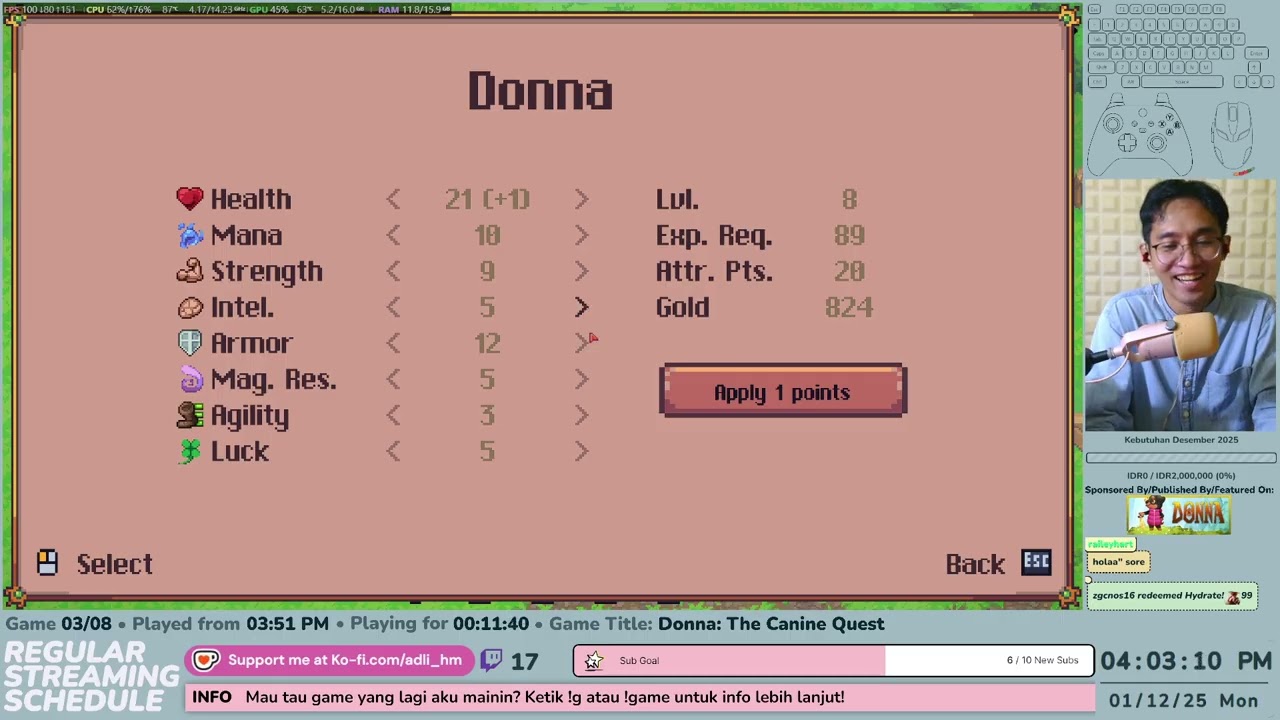 (EN/ID) Donna: The Canine Quest - First Impression - Gameplay 