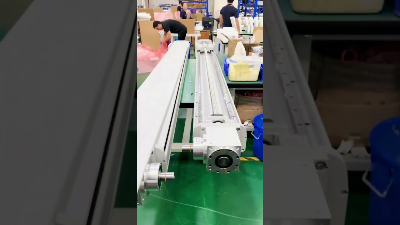 270mm width full enclosed dustless ball screw linear slide module  