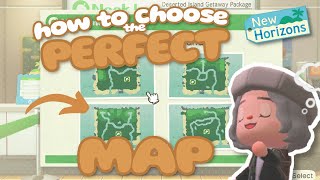 How to Choose the PERFECT MAP (A Beginner's Map Guide)  | Animal Crossing: New Horizons