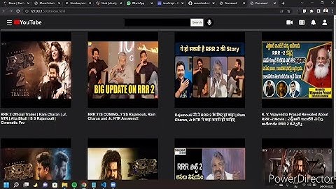 #masaischool Created Mini-Youtube using fetch #youtube #javascript #html #css