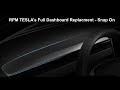 Model 3 Highand Carbon Fiber Dashboard Upgrade Options - Forget a Cap Types