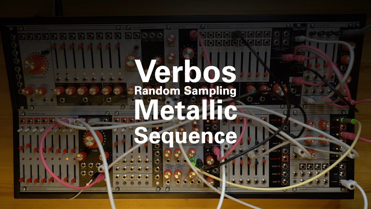 Verbos Random Sampling Metallic Sequence 120bpm - YouTube