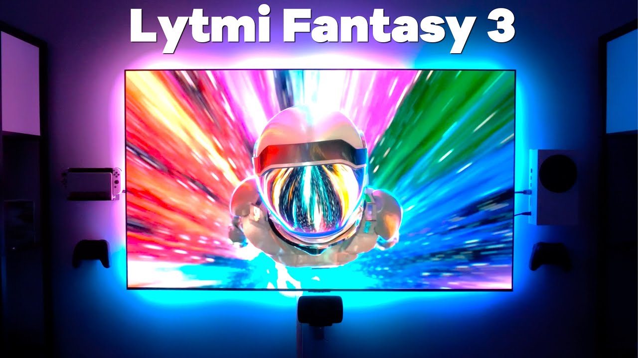 Lytmi Fantasy 3 TV Sync Backlight Kit Great LED Light With 4 x HDMI 2