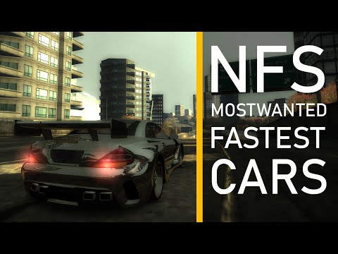 NFS Most Wanted Fastest Cars! (All Cars Tested)