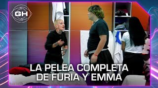 La pelea completa de Furia y Emmanuel: insultos, gritos y hasta acusaciones sexuales - Gran Hermano