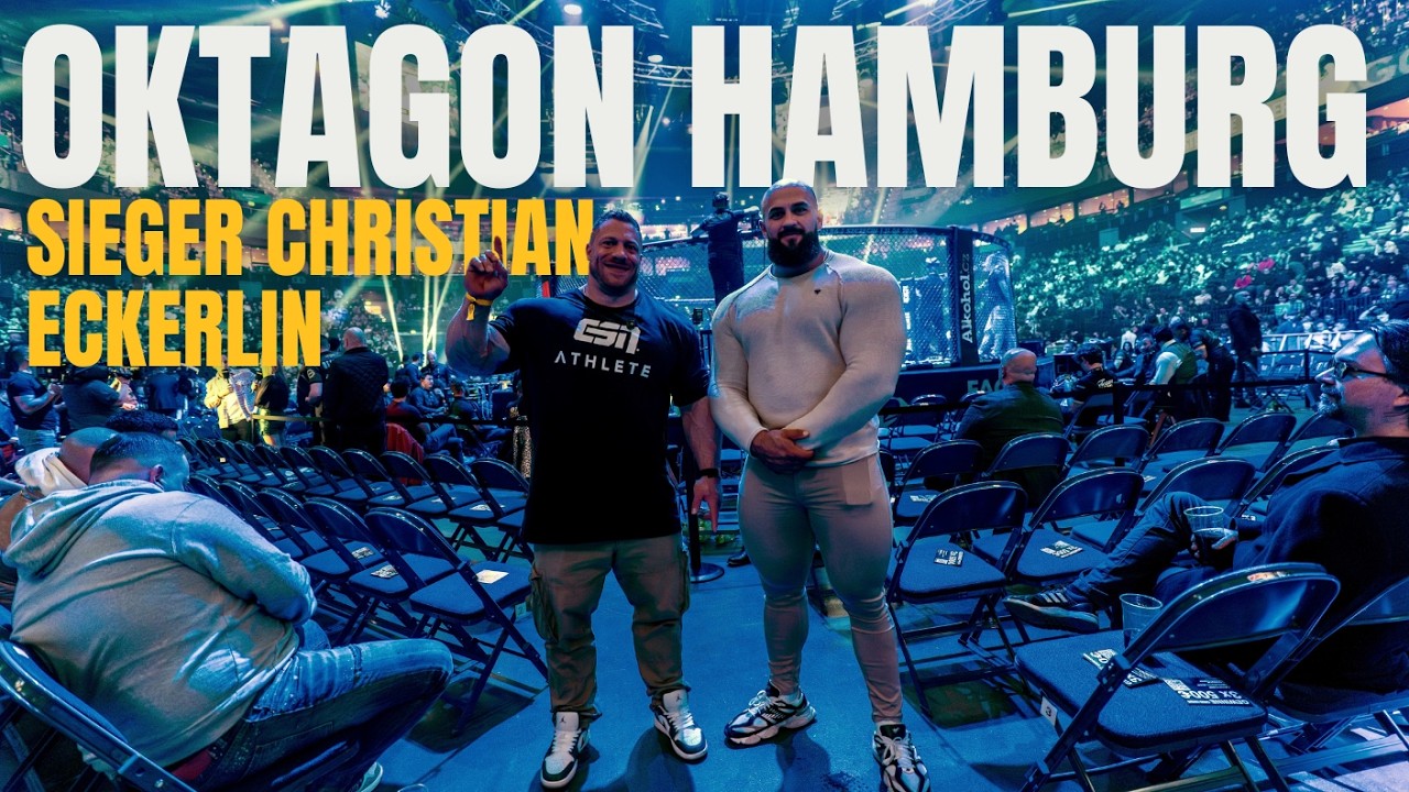 Bodybuilder im MMA Käfig! (LIVE beim Eckerlin Kampf)