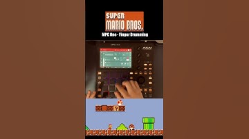 【Finger Drumming】SUPER MARIO BROS. (Overground) #shorts