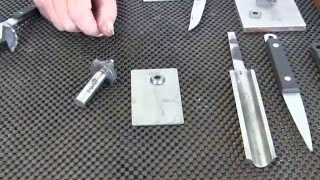 How to sharpen Carbide inserts by James  Barry Sharpening solutions using Titman edge diamond