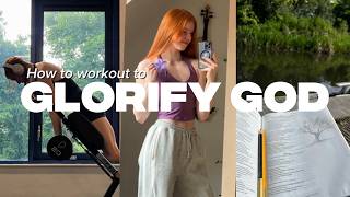How to ACTUALLY Put God First in the Gym, get closer to God, disciplined & glorify Him