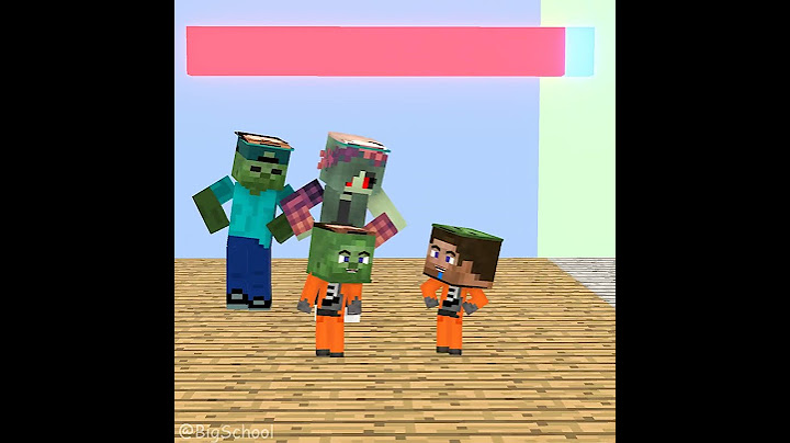 Poi-Poi-Poi-Poi-Poi-Poi-Po-Pi!! | Baby Zombie Family vs. Baby Steve Family 🤗