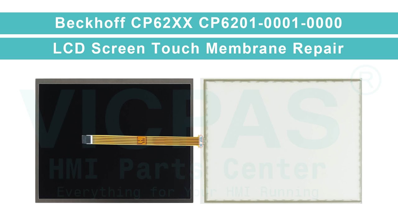Beckhoff CP62xx built-in Panel PC CP6201-0001-0000 LCD Display Touch Screen Monitor Replacement